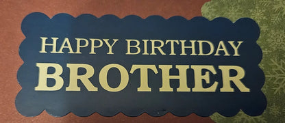 Brother Birthday Card