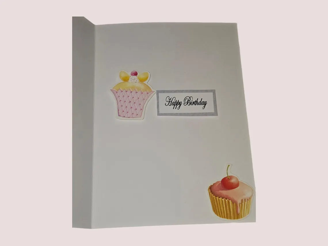 Cupcake Lovers Birthday Card