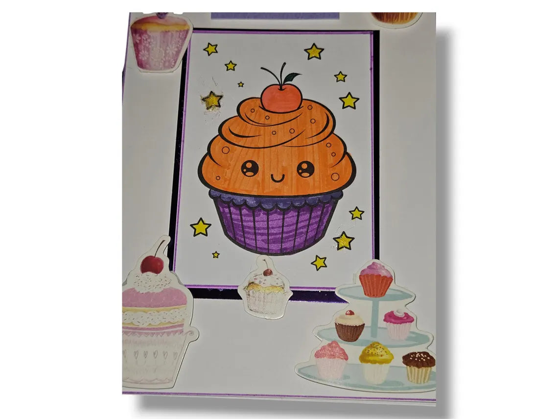 Cupcake Lovers Birthday Card