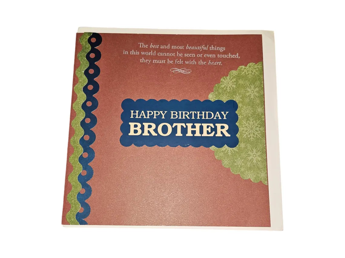 Brother Birthday Card