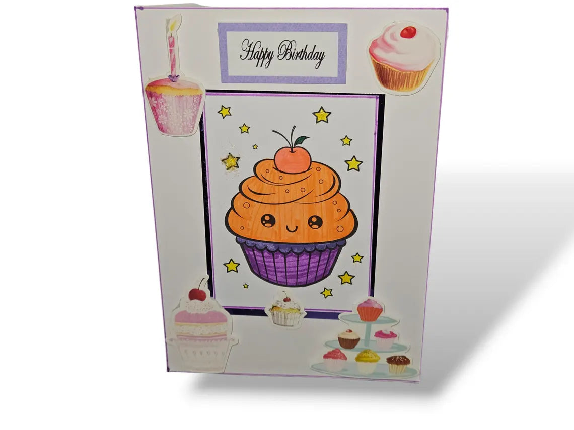 Cupcake Lovers Birthday Card