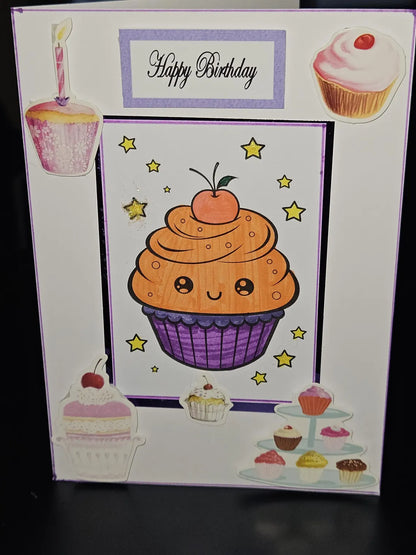 Cupcake Lovers Birthday Card