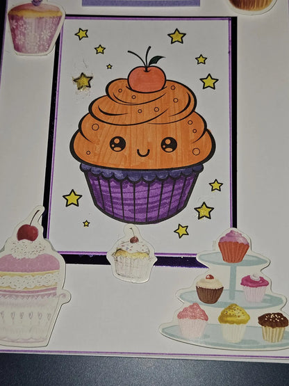 Cupcake Lovers Birthday Card